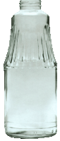 Стеклобутылка емкостью 1л винтовая (соки)